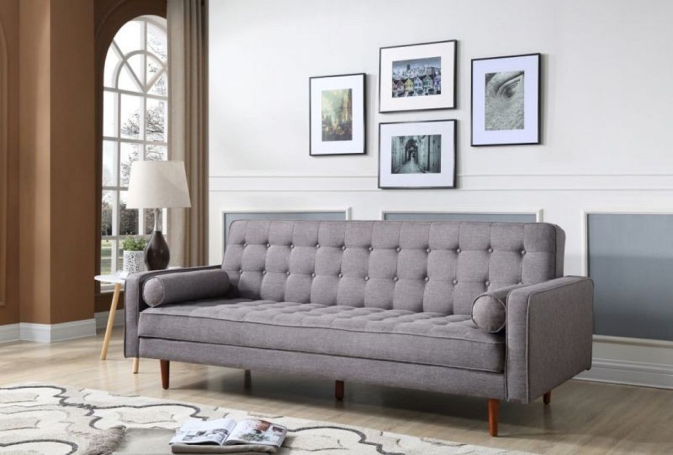 Unique design comes in an assortment of small, easily moved boxes, making Sofia Sofa Bed gives the perfect choice for home.